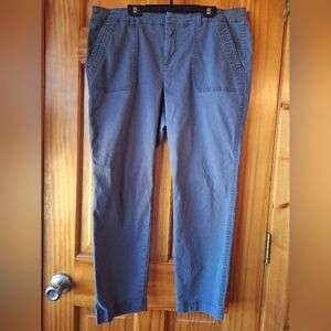 Womens Blue Pixie Pantsby Old Navy Sz 14